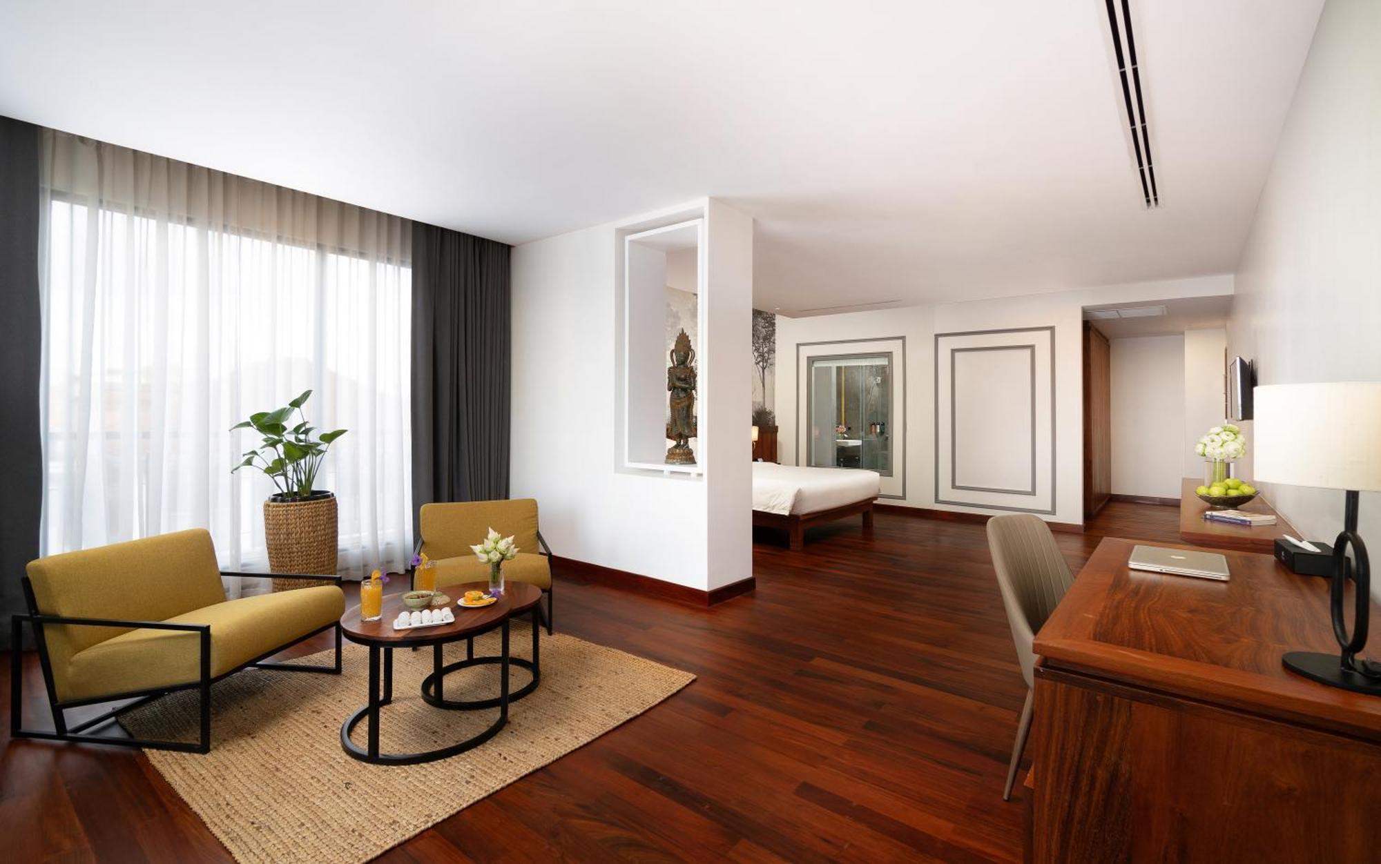 Koulen Central Hotel Siem Reap Bagian luar foto