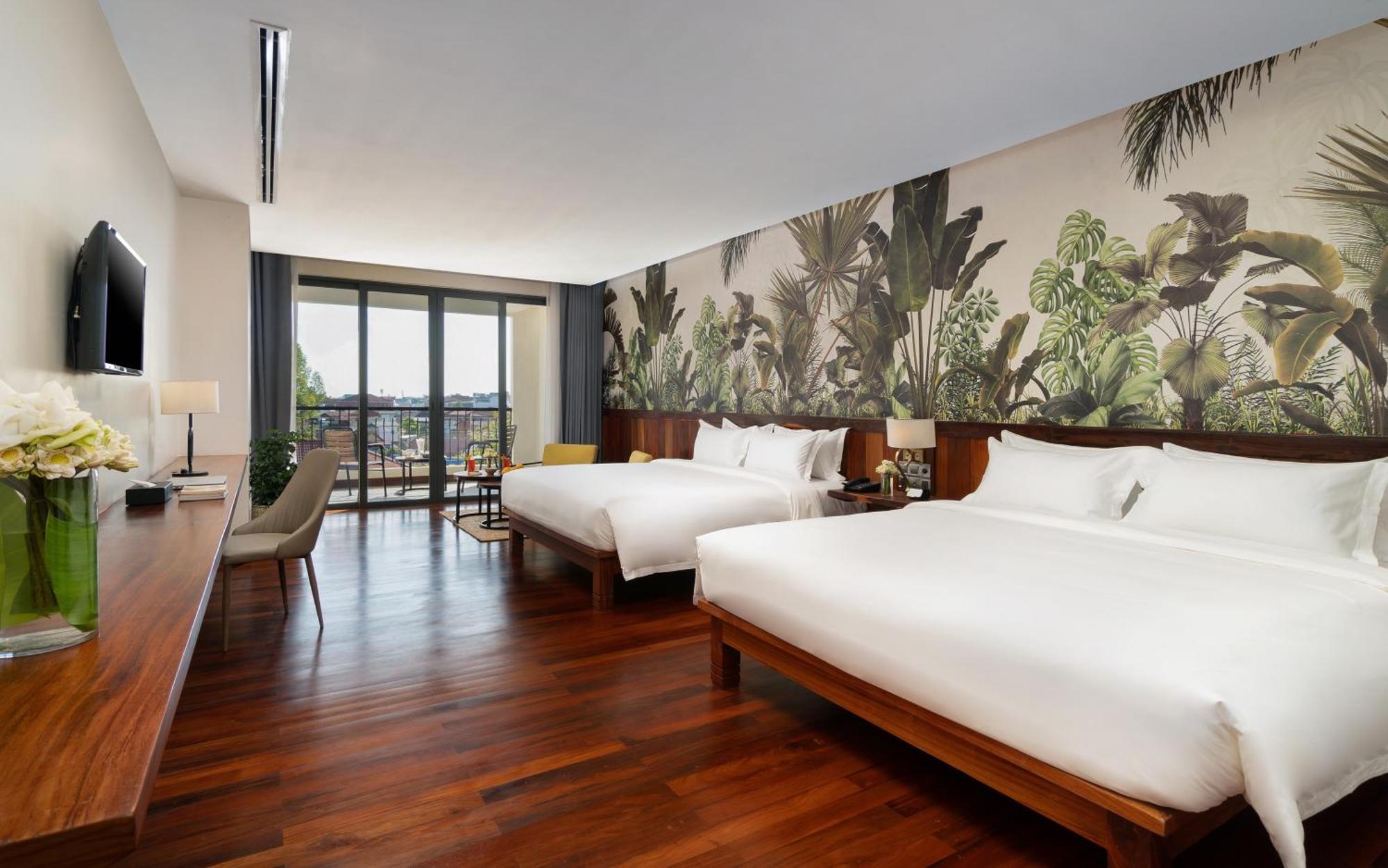 Koulen Central Hotel Siem Reap Bagian luar foto