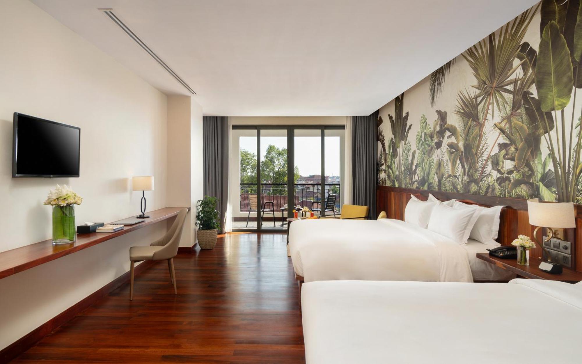 Koulen Central Hotel Siem Reap Bagian luar foto