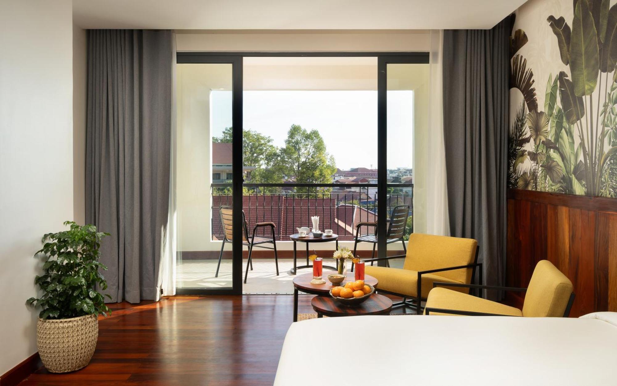 Koulen Central Hotel Siem Reap Bagian luar foto