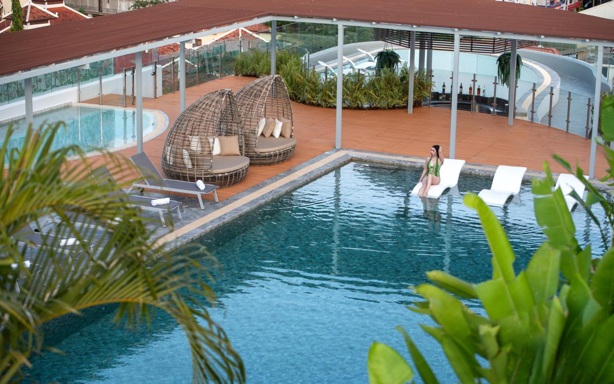 Koulen Central Hotel Siem Reap Bagian luar foto