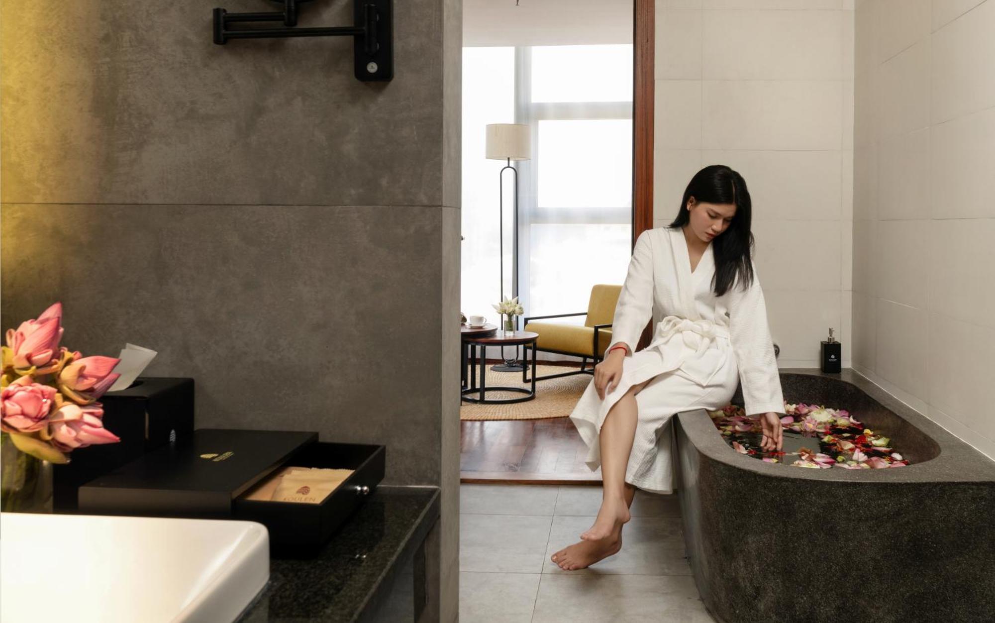 Koulen Central Hotel Siem Reap Bagian luar foto