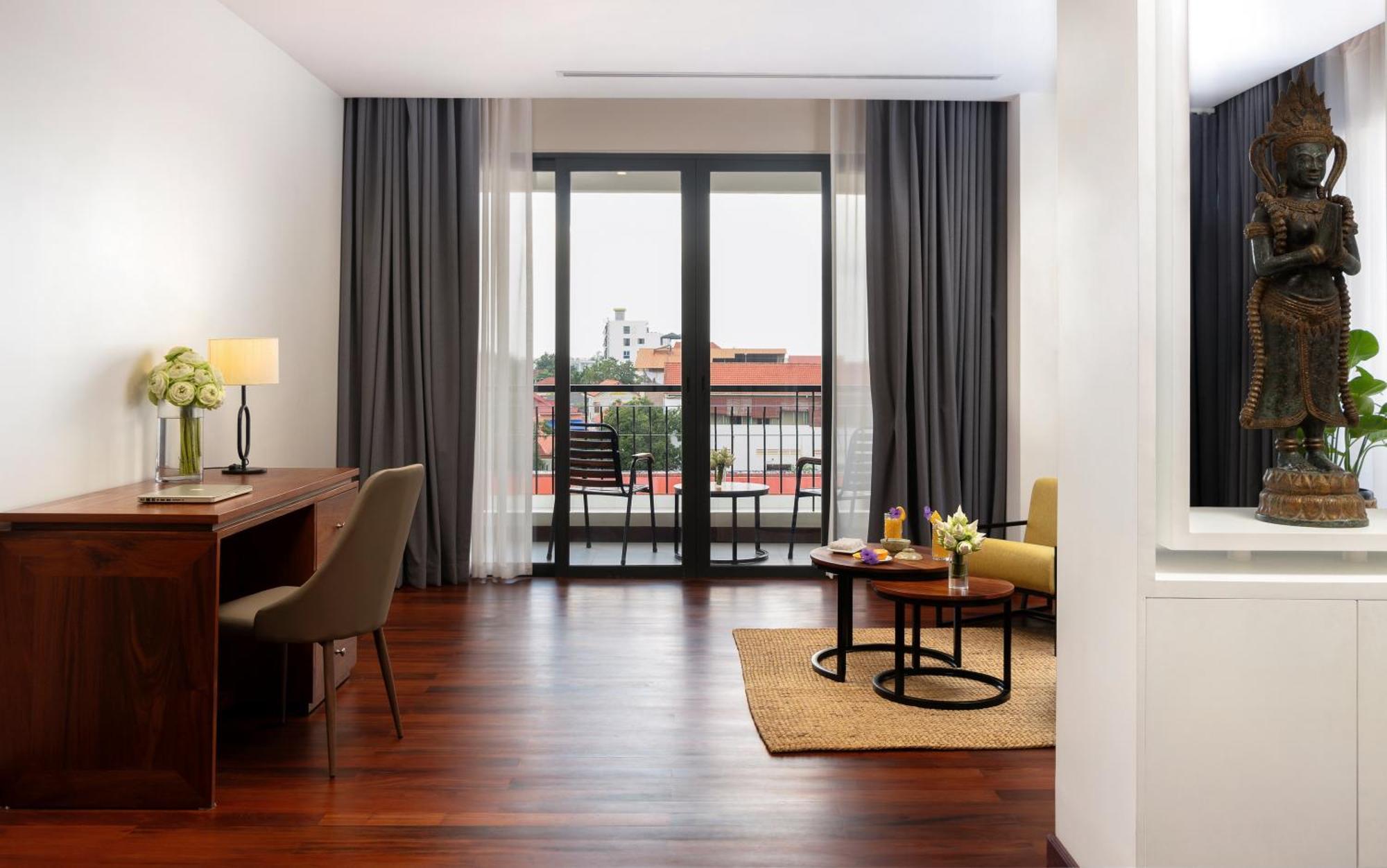 Koulen Central Hotel Siem Reap Bagian luar foto