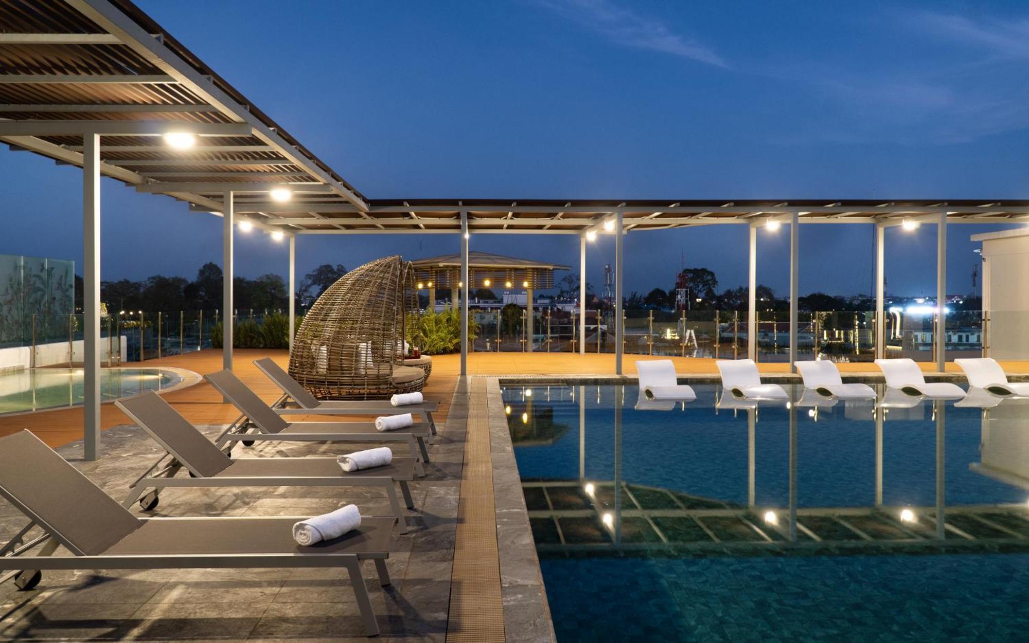 Koulen Central Hotel Siem Reap Bagian luar foto